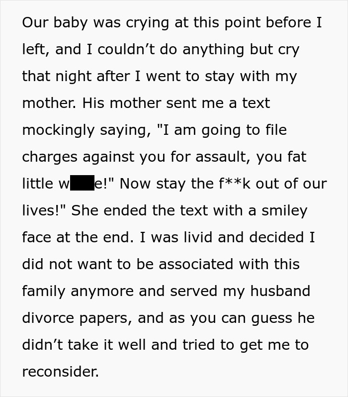 Woman Hands Husband Divorce Papers After Him Brushing Off His Mom’s Insults Ends In Violence Woman Hands Husband Divorce Papers After Him Brushing Off His Mom’s Insults Ends In Violence
