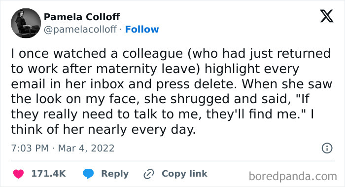 A Modern Hero
@pamcolloff
.
.
.
.
.
.
#work #workmemes #wfh #office #corporate #9to5 #maternityleave