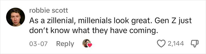 Millennial Points Out How Much Younger His Generation Looks When Compared To Gen X