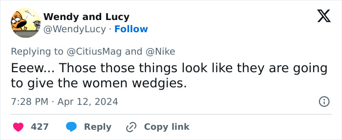 “It Should Cover The Vulva”: Nike Slammed For Unveiling Questionable Women’s Olympic Uniforms “It Should Cover The Vulva”: Nike Slammed For Unveiling Questionable Women’s Olympic Uniforms