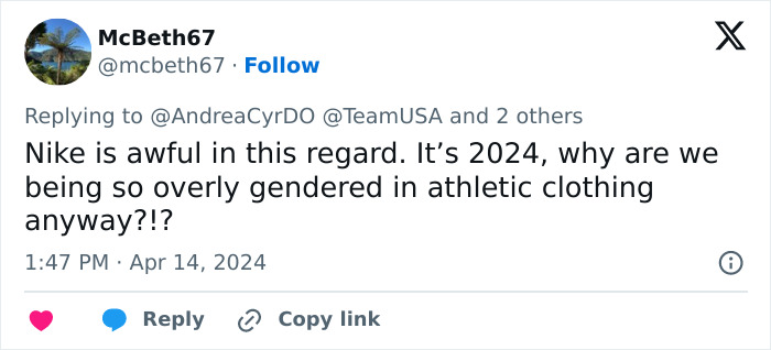 “It Should Cover The Vulva”: Nike Slammed For Unveiling Questionable Women’s Olympic Uniforms “It Should Cover The Vulva”: Nike Slammed For Unveiling Questionable Women’s Olympic Uniforms