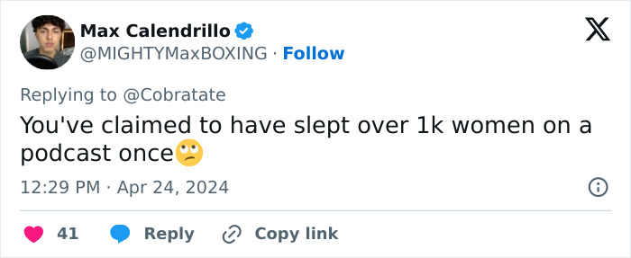 “Alpha Male” Andrew Tate Mocked Mercilessly After Claiming Sleeping With Women Is “Gay” “Alpha Male” Andrew Tate Mocked Mercilessly After Claiming Sleeping With Women Is “Gay”