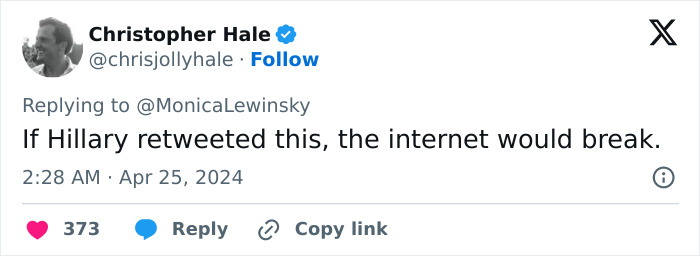 Monica Lewinsky Mocks Presidential Cheating Scandal Past With Hilarious Taylor Swift Trend Monica Lewinsky Mocks Presidential Cheating Scandal Past With Hilarious Taylor Swift Trend