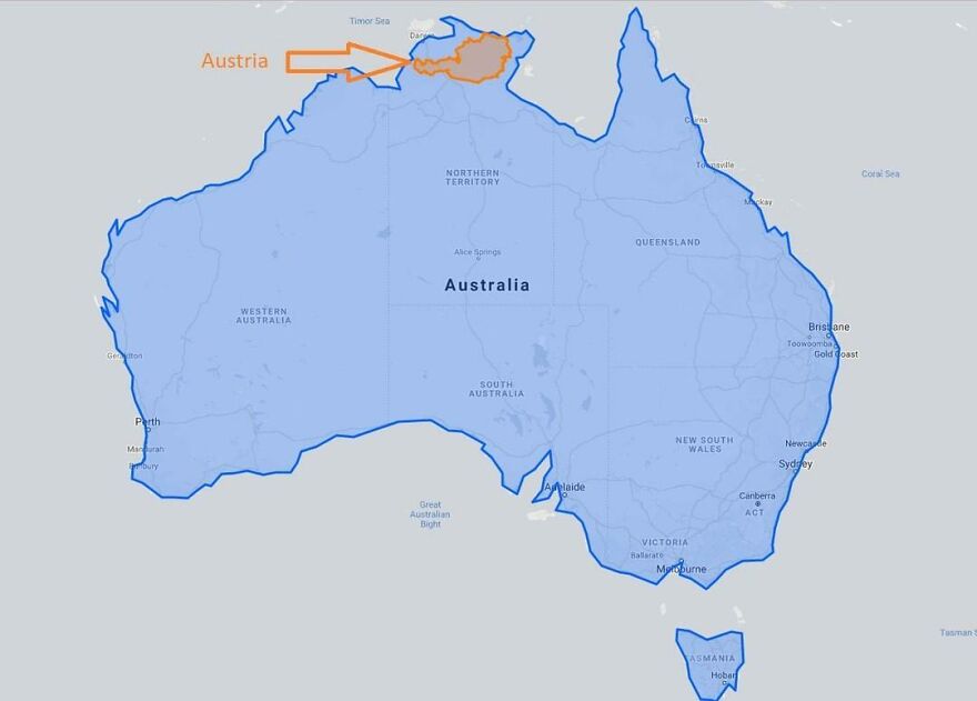 Australia vs. Austria, Just For Clarity