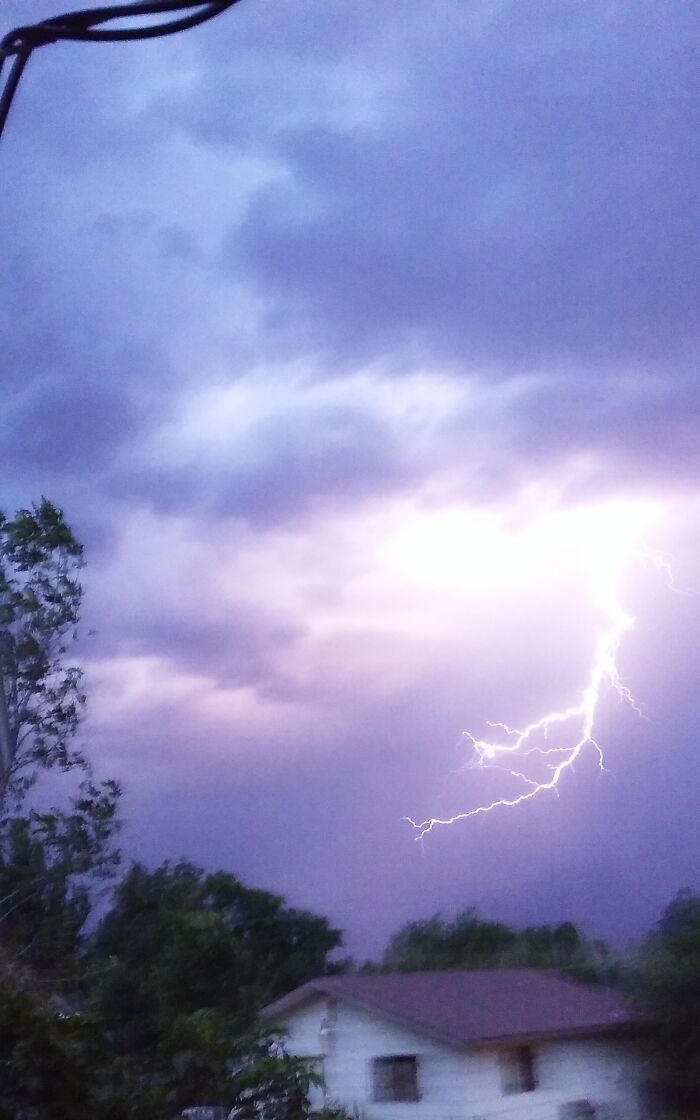 One Of My Best Lightning Photos, Taken July 19, 2017