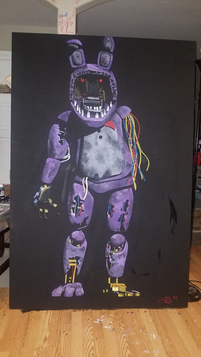 Bonnie From Fnaf For My Halloween Display
