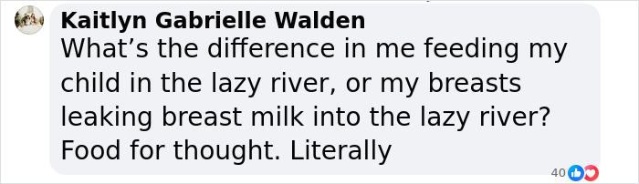 A Water Park Bans Mom From Breastfeeding In Water, Her Rant Goes Viral Online Causing Backlash A Water Park Bans Mom From Breastfeeding In Water, Her Rant Goes Viral Online Causing Backlash