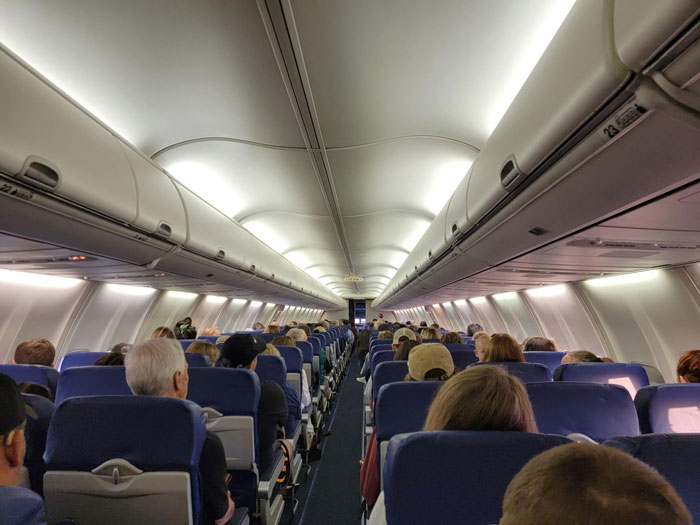 “So You ARE In The Wrong Seat”: Lady Embarrasses Traveler, Gets Stuck In A Row Full Of People