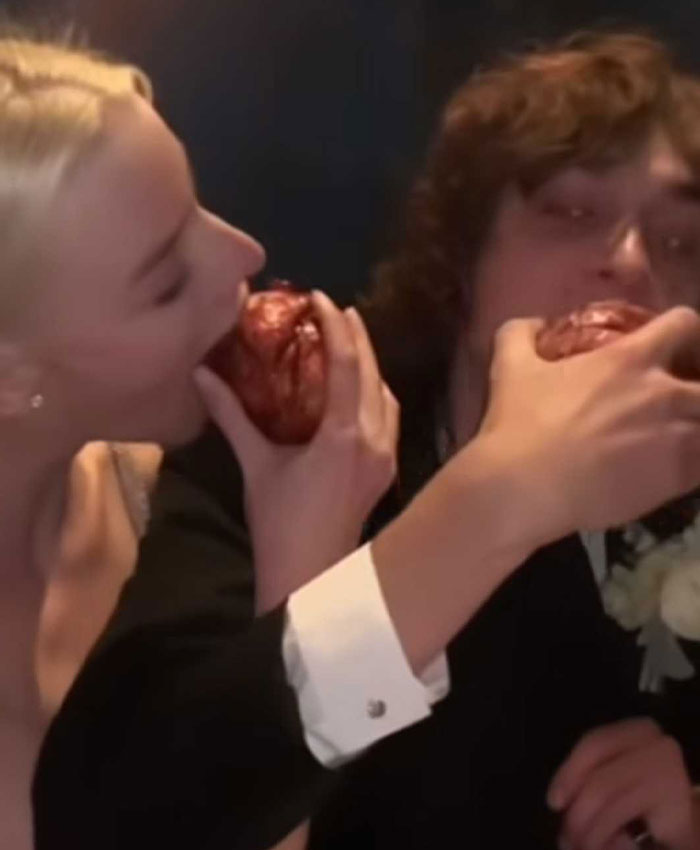 Anya Taylor-Joy Shares Moments Devouring Vampiric Cakes From Her Secret Wedding With Husband