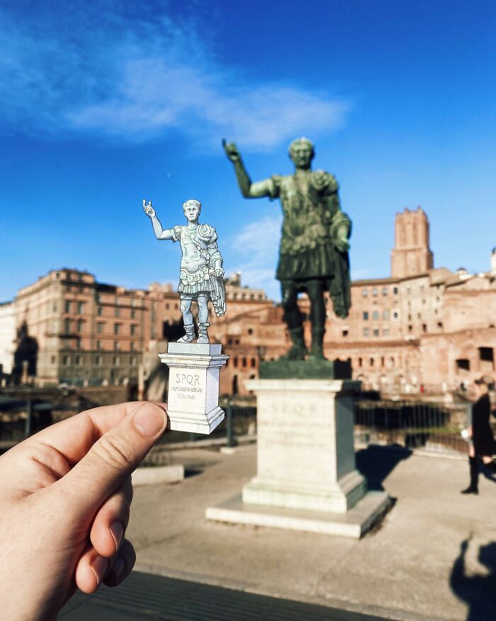 Statue Of Julius Caesar, Rome, Italy