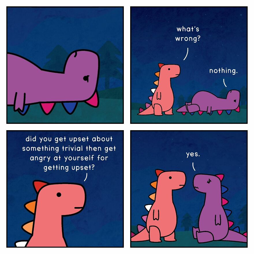 Insightful And Humorous Comics About Mental Health By “Dinosaur Couch” (40 New Pics)
