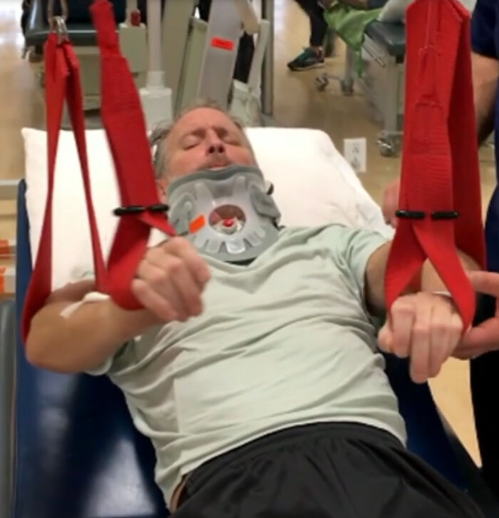 Stem Cell Treatment Helped A Man Who Was Paralyzed From The Neck Down To Stand On His Own