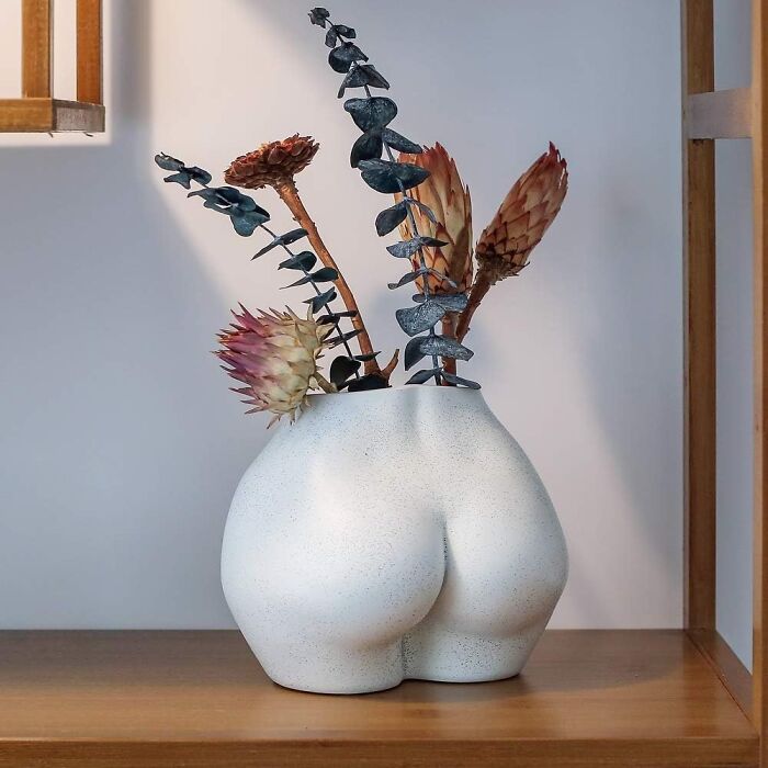 Cheeky Decor: The Butt Vase That Turns Heads And Greens