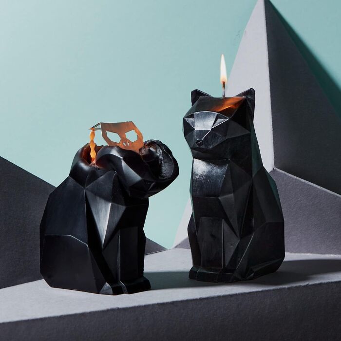  Pyropet Cat Candle: As If A Regular Candle Wasn't Dramatic Enough!