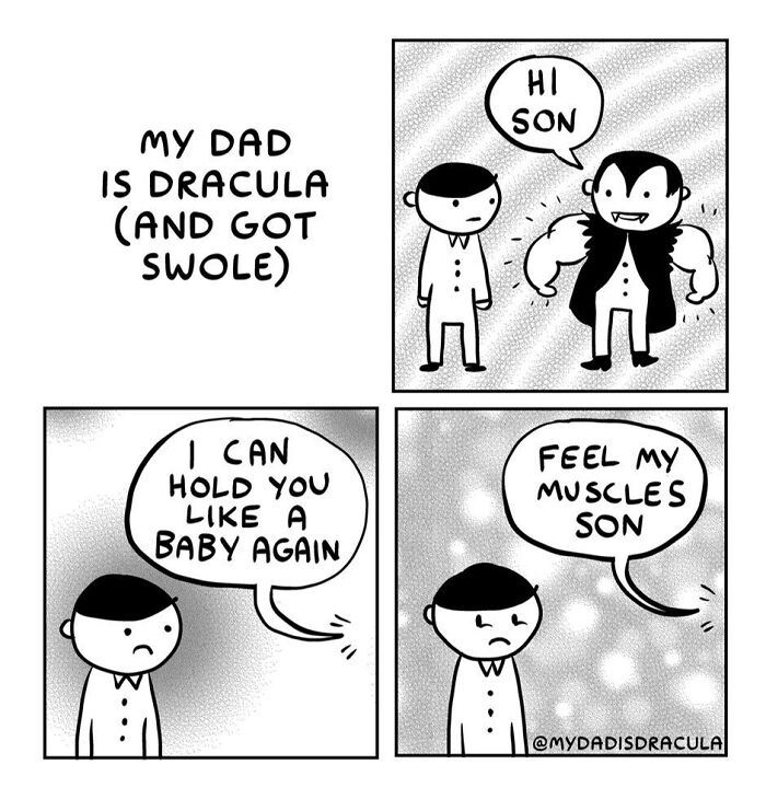 Bite-Sized Laughs: Inside The World Of My Dad Is Dracula Comics