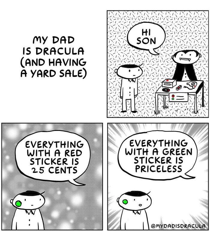 Bite-Sized Laughs: Inside The World Of My Dad Is Dracula Comics