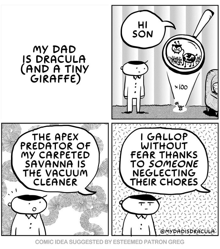 Bite-Sized Laughs: Inside The World Of My Dad Is Dracula Comics