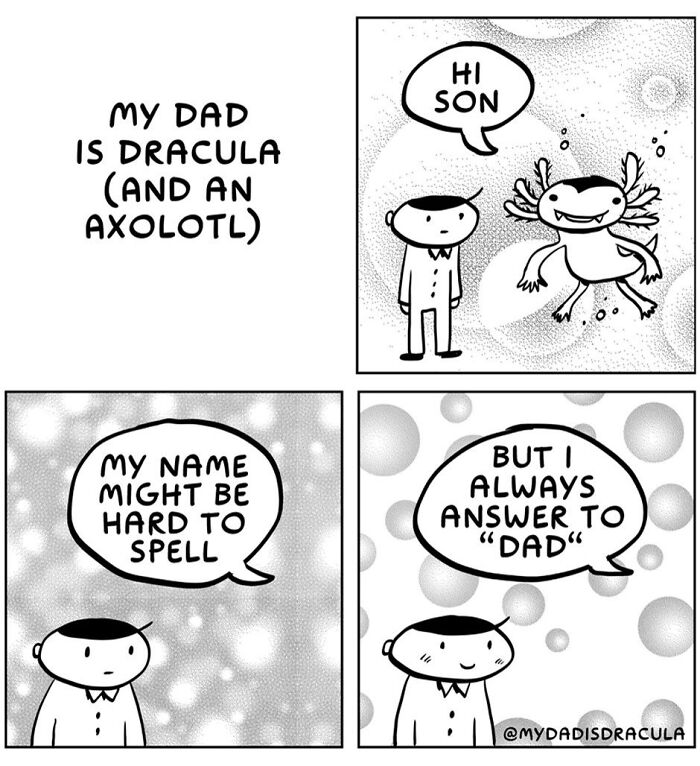 Bite-Sized Laughs: Inside The World Of My Dad Is Dracula Comics