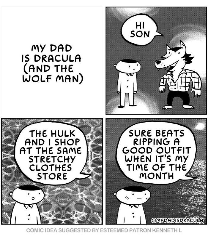 Bite-Sized Laughs: Inside The World Of My Dad Is Dracula Comics