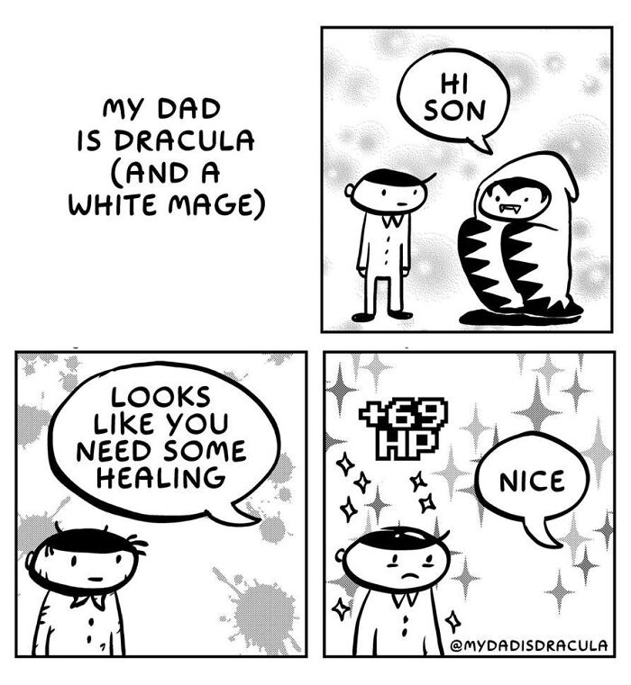 Bite-Sized Laughs: Inside The World Of My Dad Is Dracula Comics