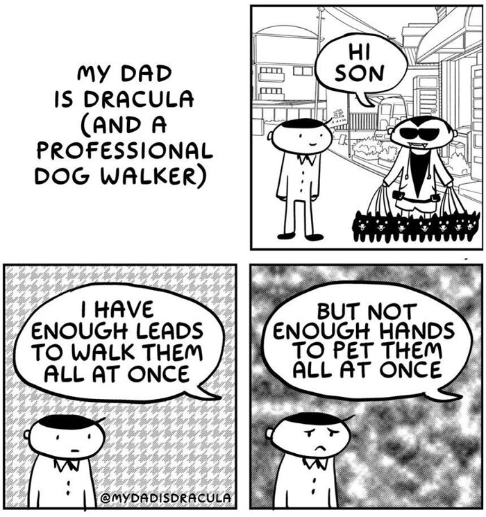 Bite-Sized Laughs: Inside The World Of My Dad Is Dracula Comics