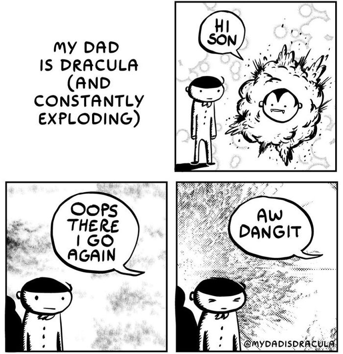 Bite-Sized Laughs: Inside The World Of My Dad Is Dracula Comics