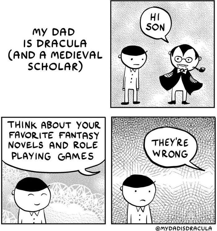 Bite-Sized Laughs: Inside The World Of My Dad Is Dracula Comics