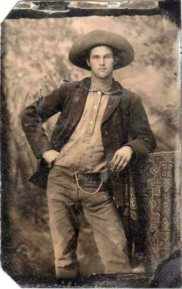Vaquero en 1890 aprox.