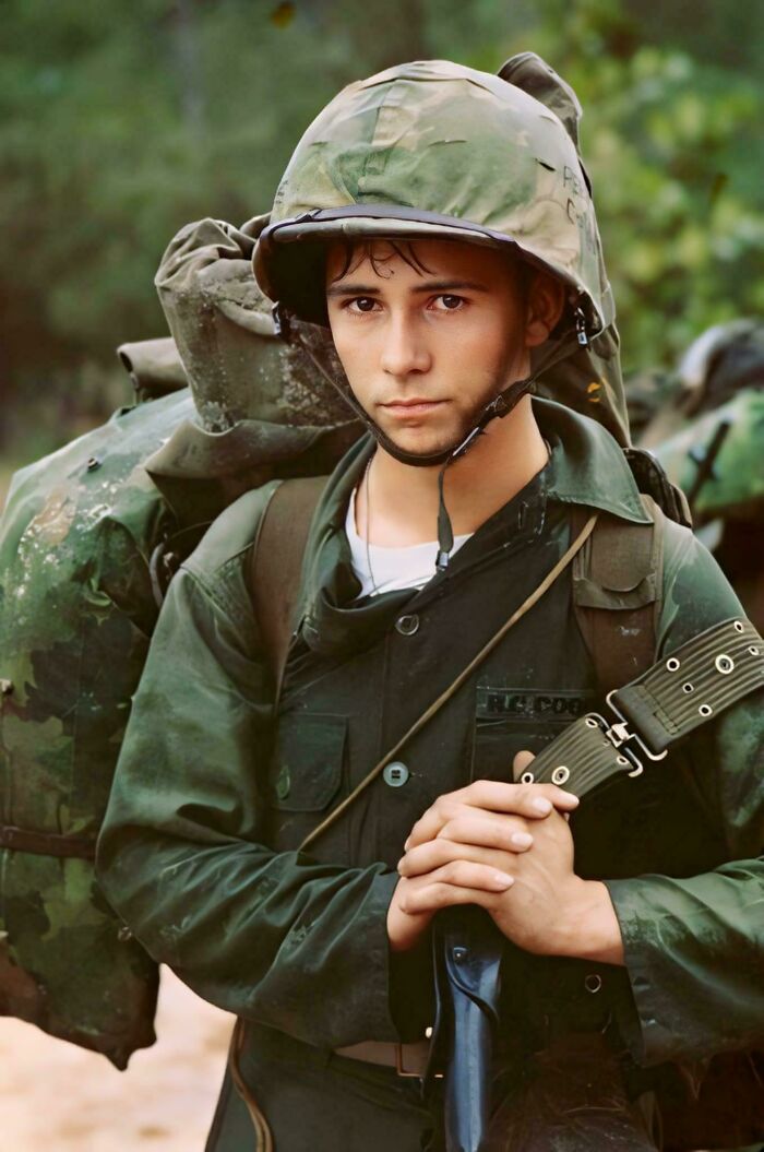 A Youthful Marine, Da Nang, Vietnam, August 3, 1965