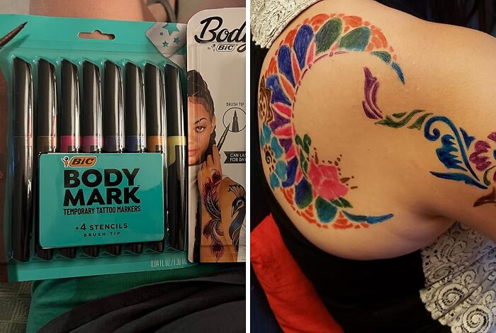 Express Yourself Creatively With Temporary Tattoo Marker Pens: Design And Personalize Your Skin Art With Ease