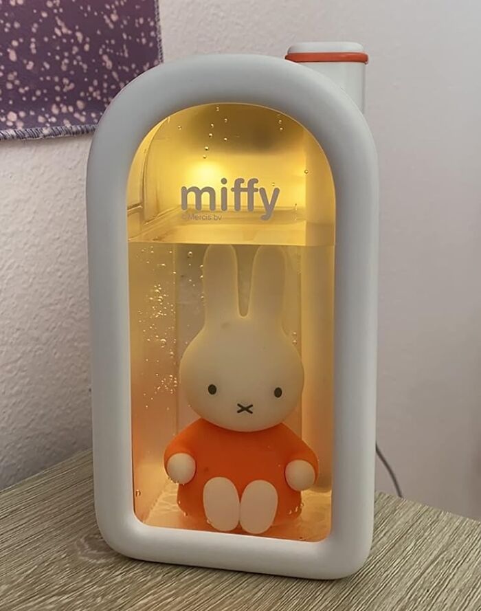 Add A Touch Of Whimsy To Your Space With The Cute Miffy Cool Mist Humidifier: Enjoy Improved Air Quality In Style