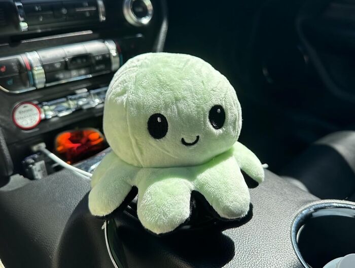 Experience Twice The Fun With The Original Reversible Octopus Plushie: Flip Its Expression For A Whole New Mood
