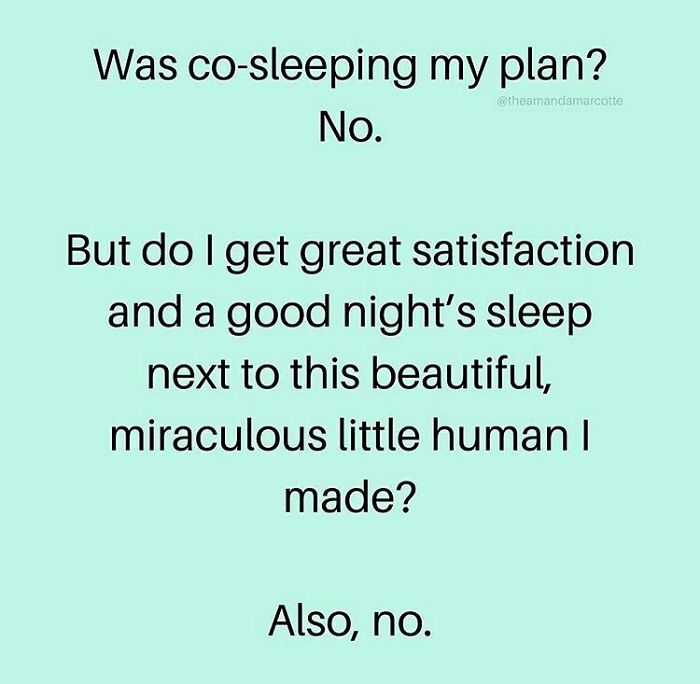 Truthfully, I’m Just Really Bad At Sleep Training. And Lazy. .
.
follow @theamanda.marcotte For More Mom Truths
