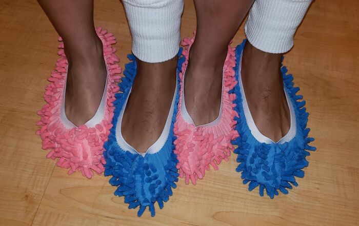 Keep Your Floors Clean And Tidy With Dust Duster Mop Slippers: Multifunctional Footwear For Easy Cleaning