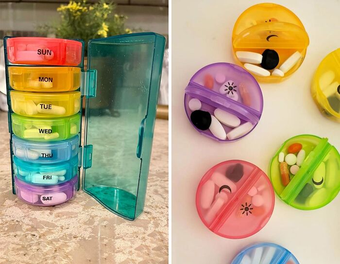 No More 'Oops, I Forgot Again!' With The Sukuos Weekly Pill Organizer: Your New PA!