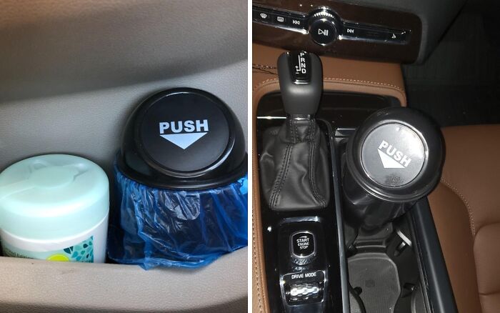 Keep Your Car Clean With A Mini Car Garbage Can: Dispose Of Trash And Keep Your Vehicle Tidy On The Go