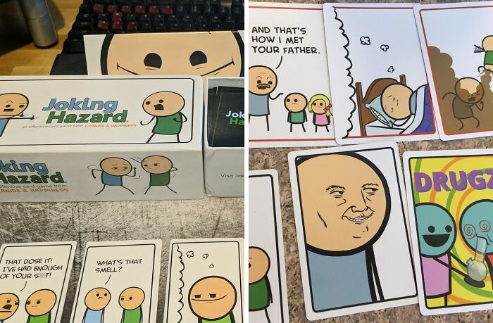 Enjoy Hilarious Fun With Cyanide & Happiness - A Comic Building Party Game