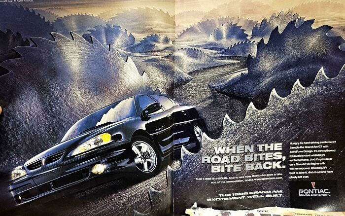 Cuando la carretera muerde, devuélvele el mordisco: Pontiac (1999)