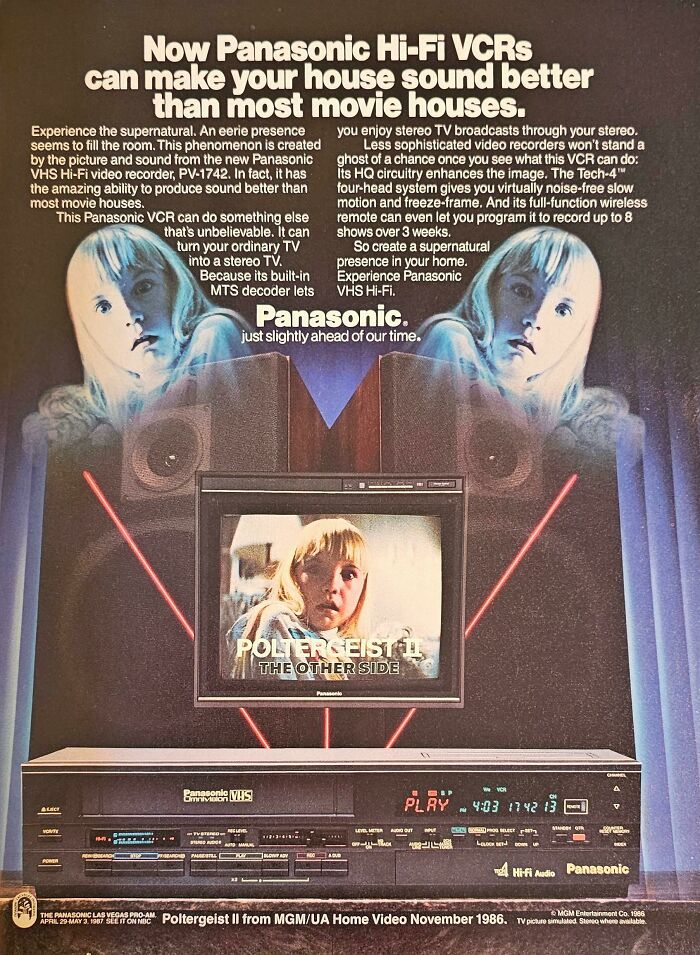 Panasonic & Poltergeist II (1987)