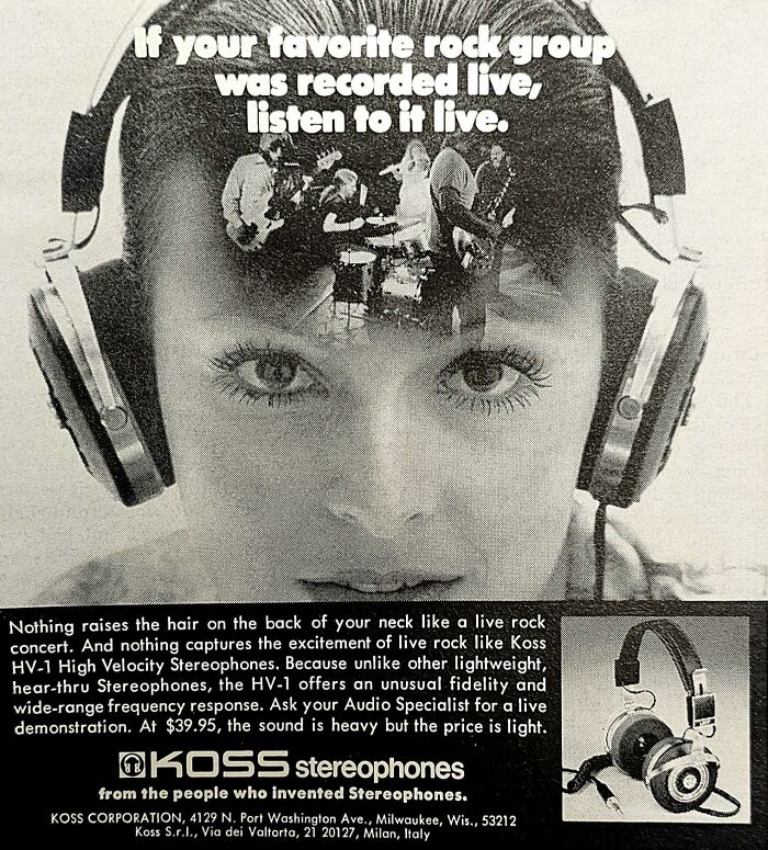 Koss Stereophones (1974)