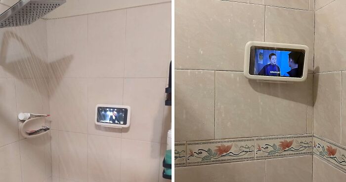  Shower Phone Holder: Because Showers Are For Multitasking