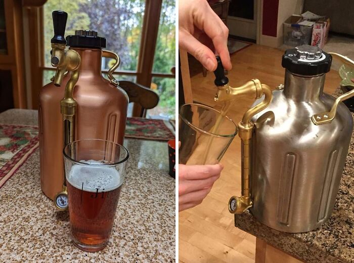 Give The Gift Of Fresh Beer With The Ukeg Carbonated Growler: Perfect For Beer Enthusiasts