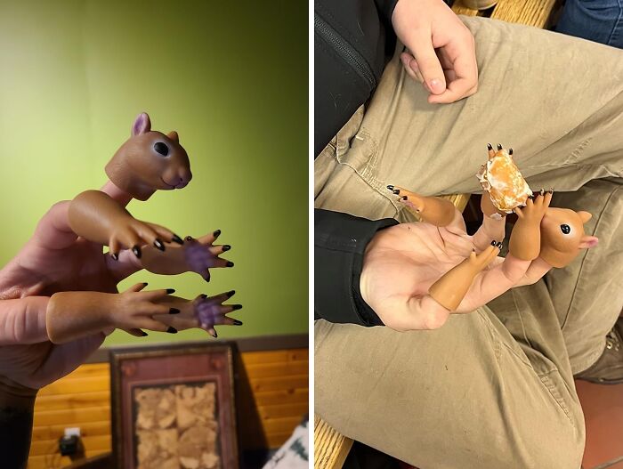 Bring Playtime To Life With A Squirrel Finger Puppet Set: Delightful And Interactive Toy For Imaginative Adventures