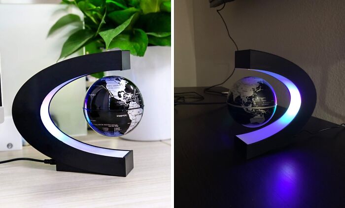 Not Your Average Globe: A Spectacle Of Levitation And Light