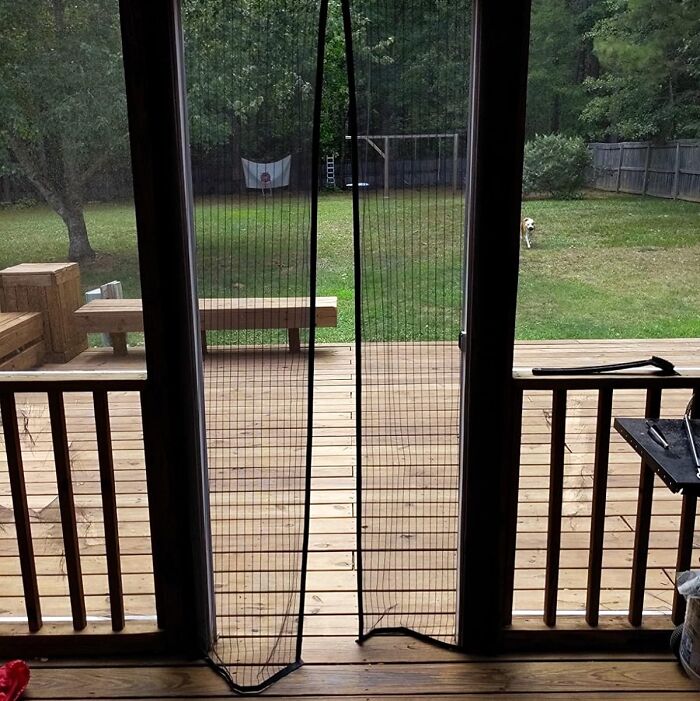 Keep Bugs Out While Letting Fresh Air In With A Magnetic Screen Door: Easy To Install And Perfect For Enjoying Breezy Days