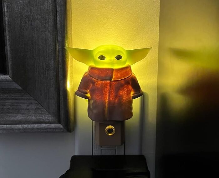 Add Whimsy To Your Night With A Baby Yoda Night Light: Bring The Force To Your Bedroom With This Adorable Illumination