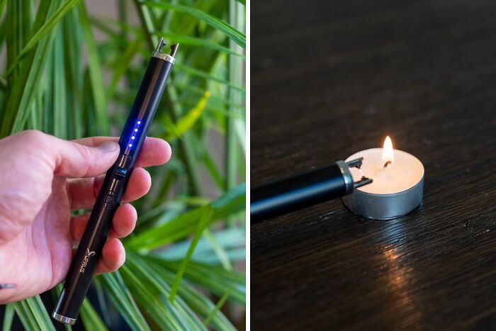 Eliminate The Need For Matches With A Rechargeable Lighter: Convenient And Eco-Friendly Solution For Lighting Candles And More