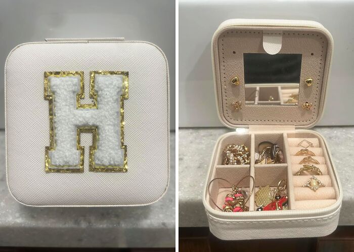 Essential Glamour For The Jet Setting Bridesmaid Personalized Jewelry Box 