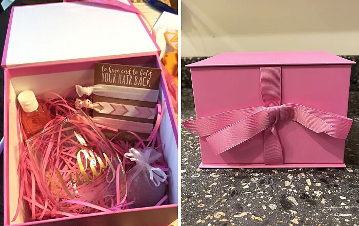  Large Light Pink Gift Box To Hold Every Heartfelt Thank You For Them