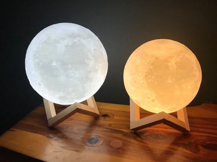 Illuminate Your Space With The Enchanting Glow Of A 3D Moon Lamp: Bring The Beauty Of The Moon Indoors